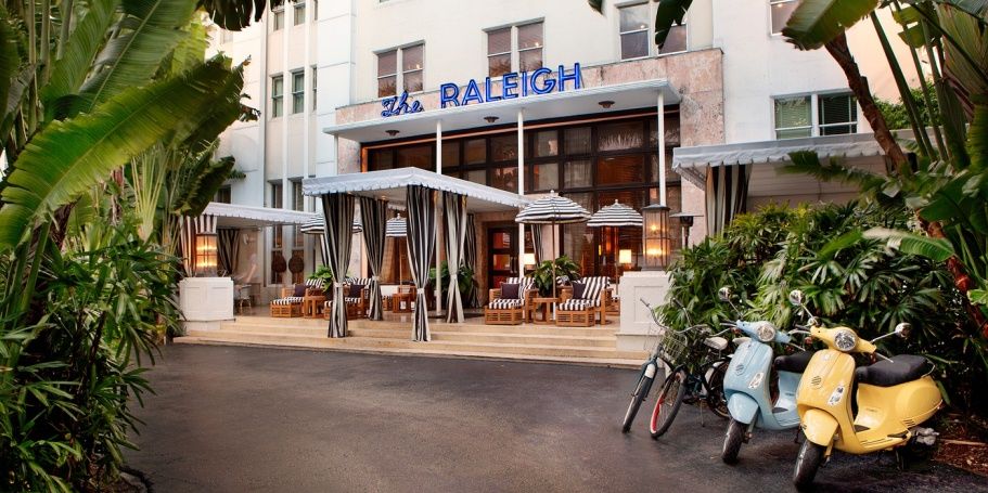 The Raleigh Hotel ميامي بيتش المظهر الخارجي الصورة